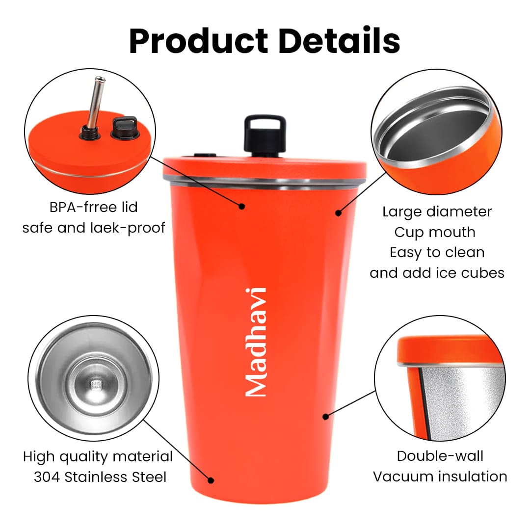 Zigzag Pattern Personalized Tumbler : Drink in Style Zigzag Pattern Personalized Tumbler : Drink in Style